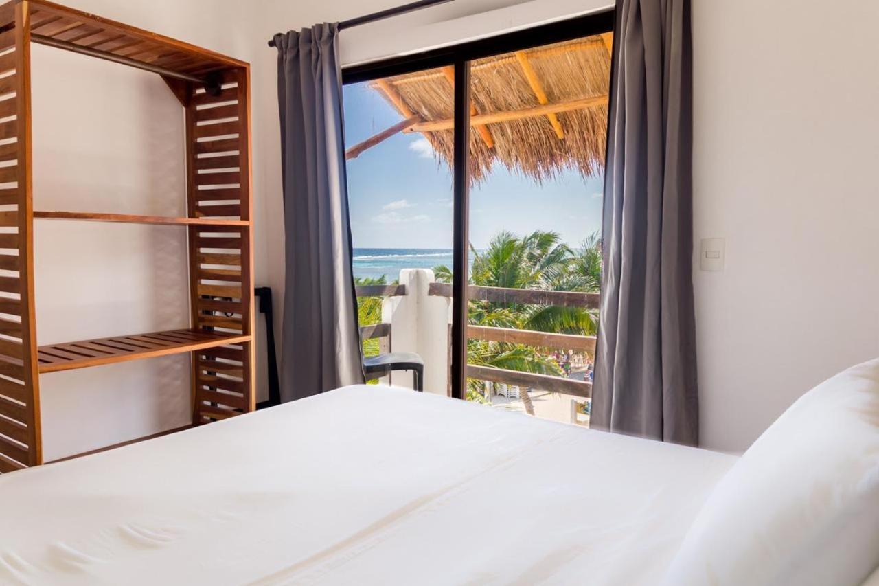 Hotel Blue Reef frente al mar Mahahual Esterno foto