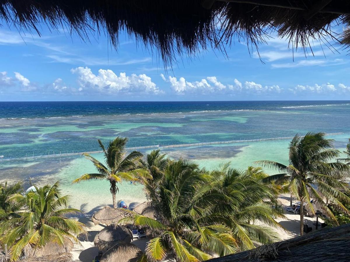 Hotel Blue Reef frente al mar Mahahual Esterno foto