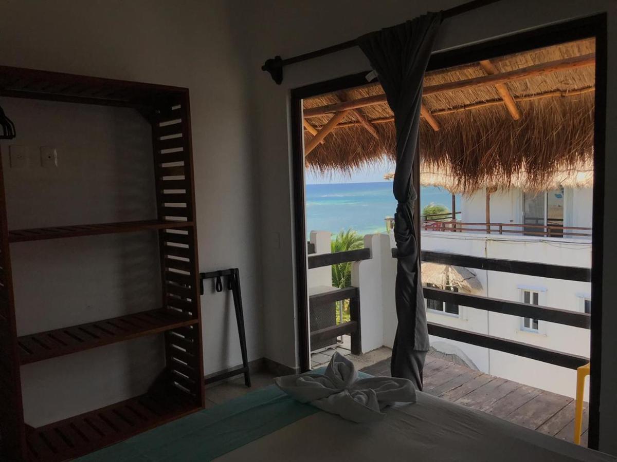 Hotel Blue Reef frente al mar Mahahual Esterno foto