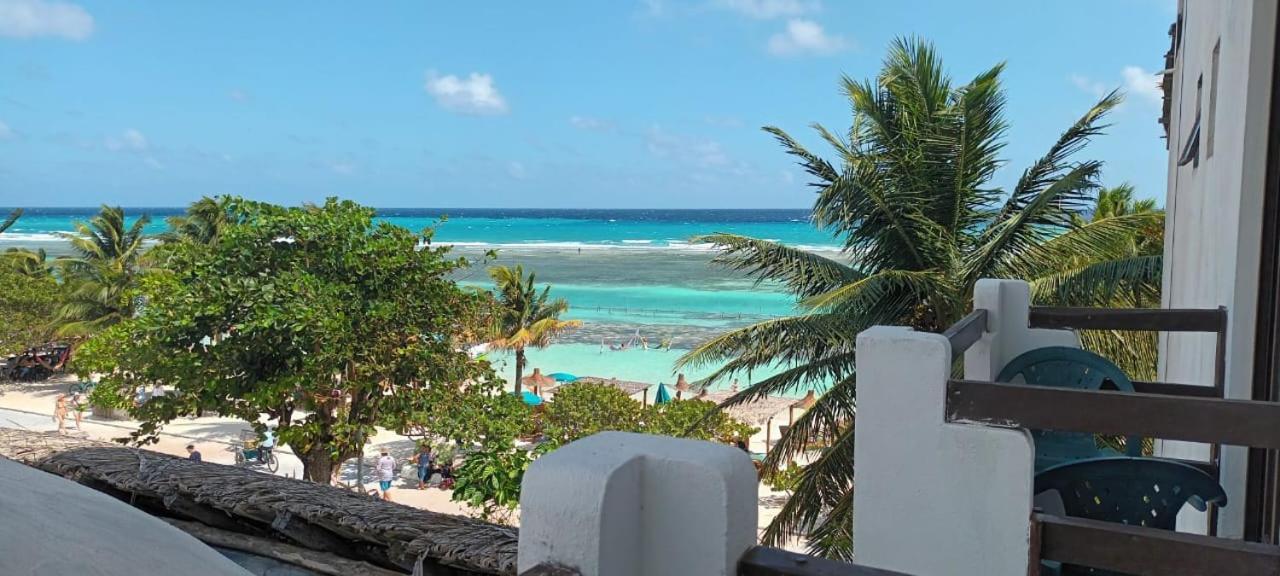 Hotel Blue Reef frente al mar Mahahual Esterno foto